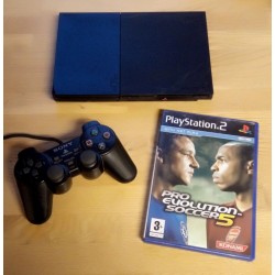Playstation 2 Slim: Komplett konsoll med spill