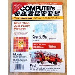 Compute!'s Gazette for Commodore Personal Computer Users - 1988 - February
