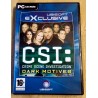 CSI: Crime Scene Investigation - Dark Motives (Ubisoft) - PC