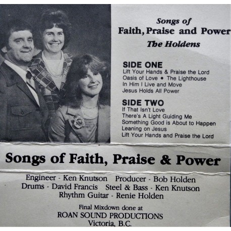 The Holdens- Songs of Faith, Praise and Power