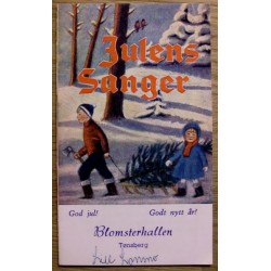 Hefte: Julens Sanger fra Blomsterhallen i Tønsberg