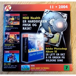 Komputer for alle: Cover-CD - 2004 - Nr. 11 - HDD Health