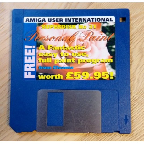 Amiga User International: Superdisk Nr. 31 - Personal Paint