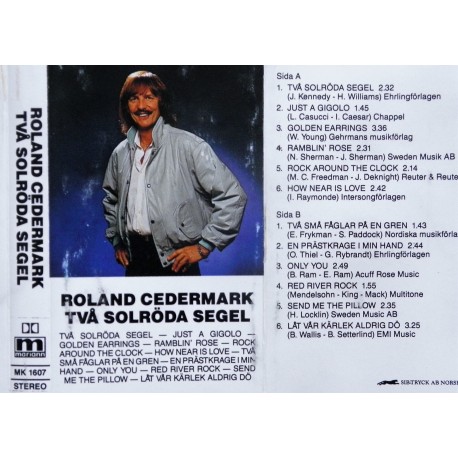 Roland Cedermark- Två solröda segel