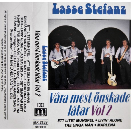 Lasse Stefanz- Våra mest önskade låtar Vol. 2