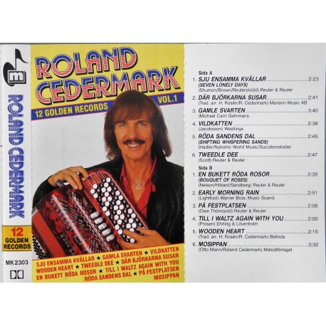 Roland Cedermark- 12 Golden Records Vol. 1