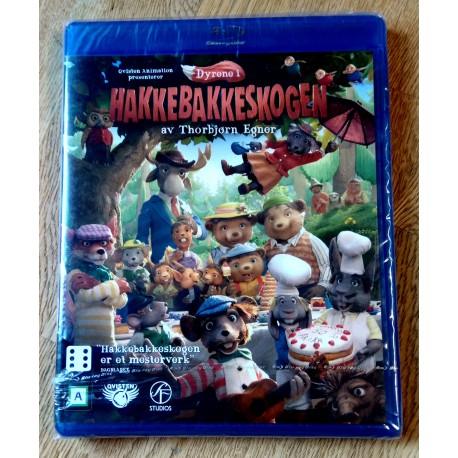 Dyrene i Hakkebakkeskogen av Thorbjørn Egner - Blu-ray