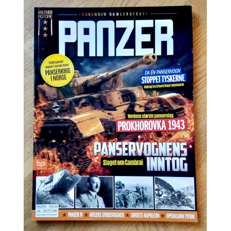 Bokserien Krigshistorie - Panzer - Eksklusiv samlerutgave
