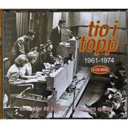 Tio i topp 1961- 1974 ( 4 X CD)