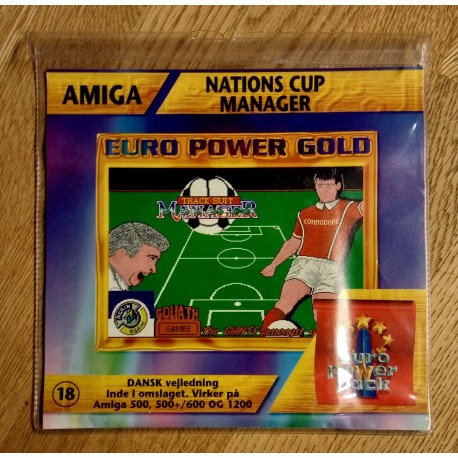 Euro Power Pack - Vol. 18 - Nations Cup Manager - Amiga