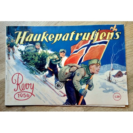 Haukepatruljens Revy 1956 - Julehefte