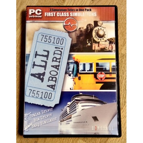 All Aboard! - 3 Simulation Titles in One Pack - PC