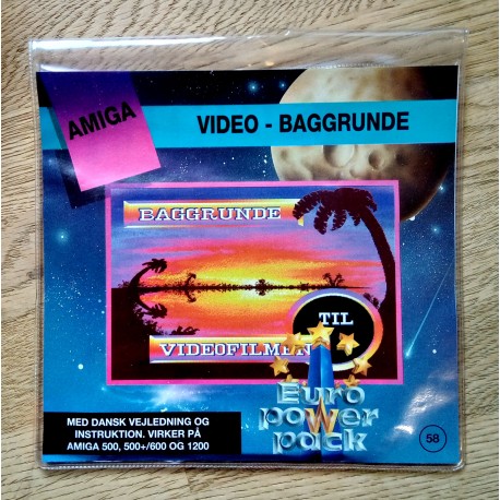 Euro Power Pack - Vol. 58 - Video - Baggrunde - Amiga