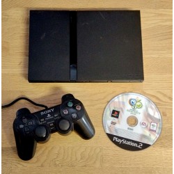 Playstation 2 Slim - Komplett konsoll med FIFA World Cup Germany 2006