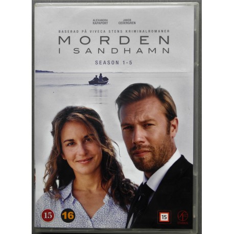 Morden i Sandhamn- Sesong 1-5 (DVD)