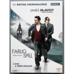 Farlig spill- Britisk kriminalserie- (DVD)