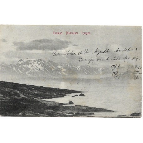 Postkort - Tromsø - Lyngen - Midnatsol