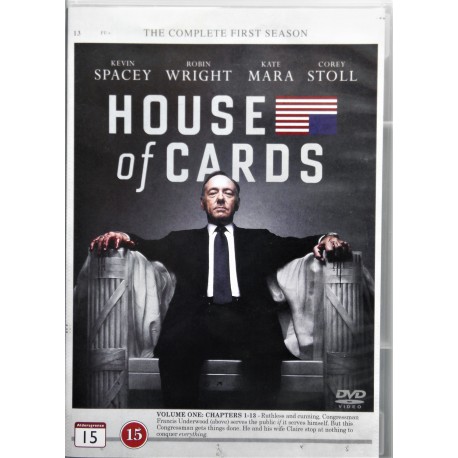 House of Cards- Sesong 1 (DVD)