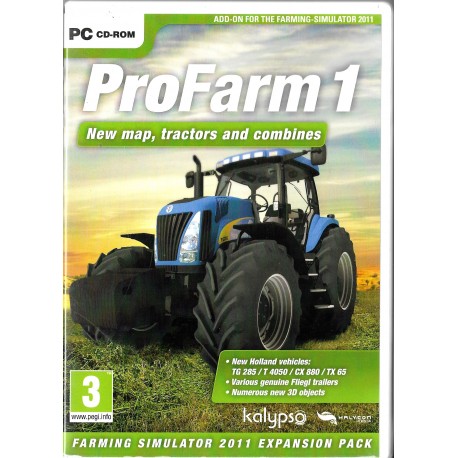ProFarm 1 - Farming Simulator 2011 Expansion Pack - PC