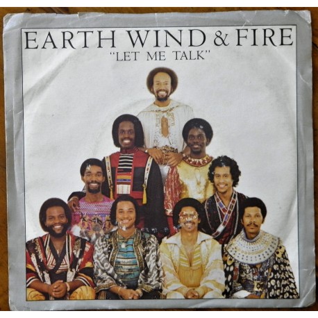 Earth Wind & Fire- Let Me Talk (Singel-vinyl)