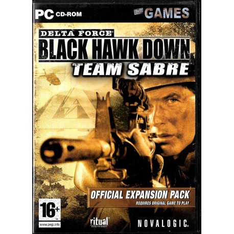 Delta Force - Black Hawk Down - Team Sabre - Official Expansion Pack - PC