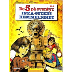 De 5 på eventyr - Nr. 2 - Inka-gudens hemmelighet