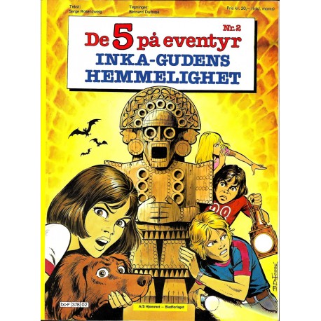 De 5 på eventyr - Nr. 2 - Inka-gudens hemmelighet