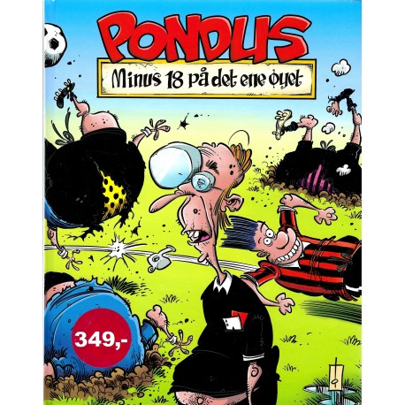 Pondus - Minus 18 på det ene øyet - Tegneseriebok