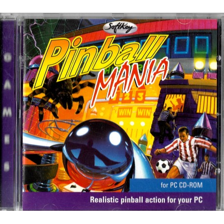 Pinball Mania (Softkey) - PC CD-ROM