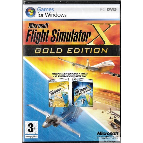 Microsoft Flight Simulator X - Gold Edition - Microsoft Game Studios - PC