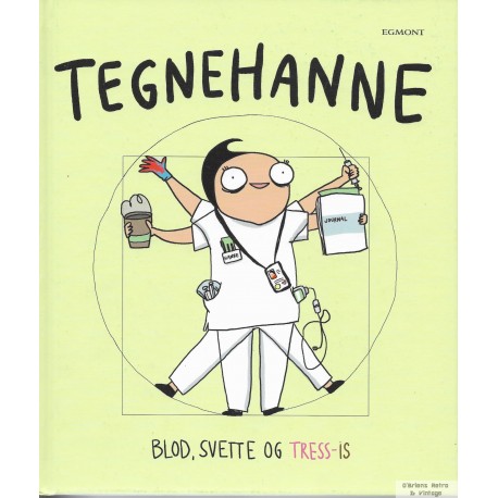 Tegnehanne - Blod, svette og Tress-is - Tegneseriebok