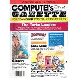 Compute!'s Gazette for Commodore Personal Computer Users - 1985 - July - Nr. 7