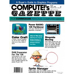 Compute!'s Gazette for Commodore Personal Computer Users - 1987 - March - Nr. 3