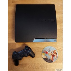 Playstation 3 Slim med 298 GB HD - Komplett konsoll med spill
