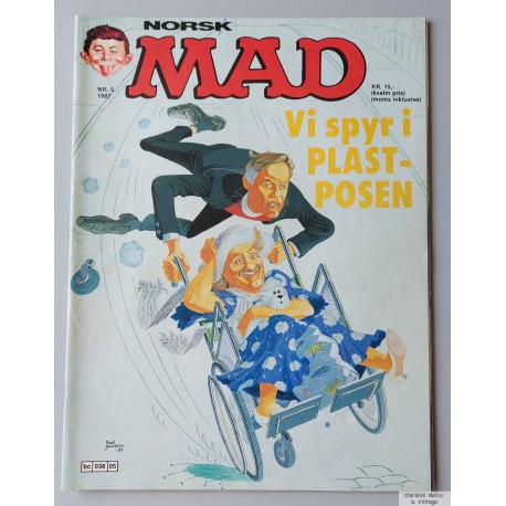Norsk MAD: 1987 - Nr. 5 - Vi spyr i plastposen