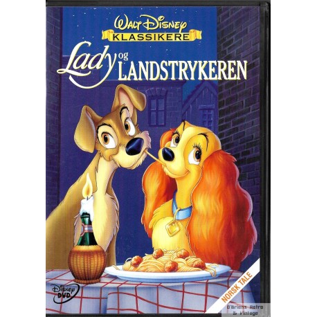 Walt Disney Klassikere - Lady og Landstrykeren - DVD