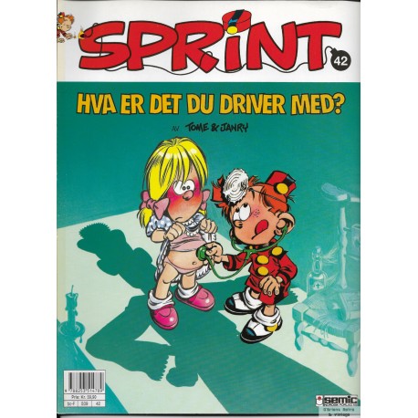 Sprint - Nr. 42 - Hva er det du driver med? - 1. opplag
