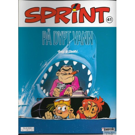 Sprint - Nr. 41 - På dypt vann - 1. opplag