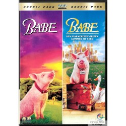 Double Pack - Babe og Babe - Den sjarmerende grisen kommer til byen - DVD