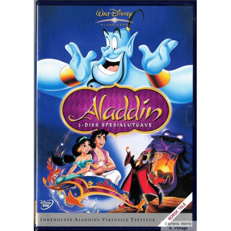Walt Disney Klassikere - Aladdin - 2-Disk Spesialutgave - DVD