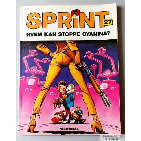 Sprint - Nr. 27 - Hvem kan stoppe Cyanina? - 1. opplag