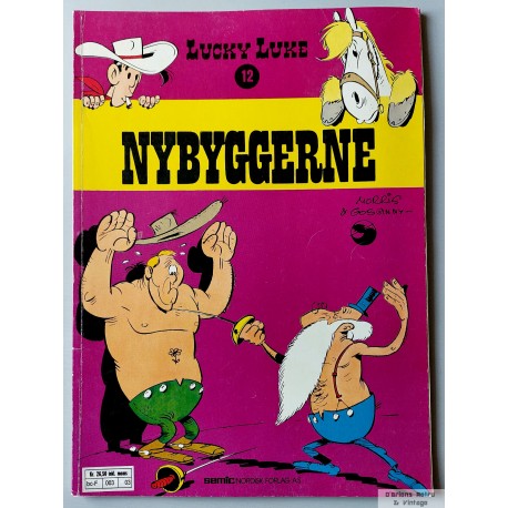 Lucky Luke - Nr. 12 - Nybyggerne - 2. opplag