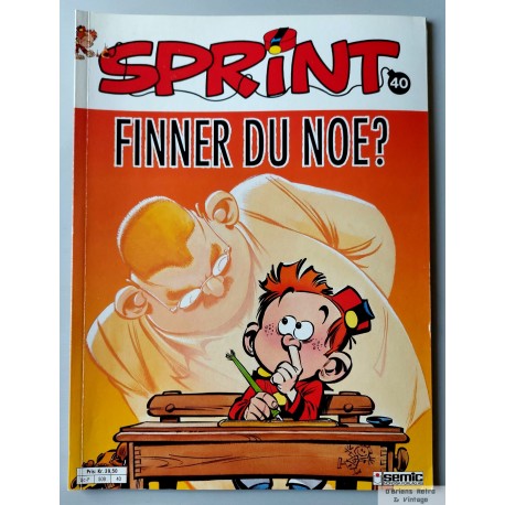 Sprint - Nr. 40 - Finner du noe? - 1. opplag