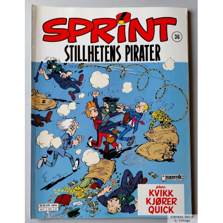 Sprint - Nr. 36 - Stillhetens pirater - 1. opplag