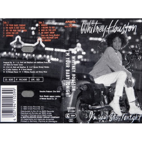 Whitney Houston- I'm Your Baby Tonight