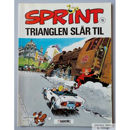 Sprint - Nr. 15 - Trianglen slår til - 2. opplag