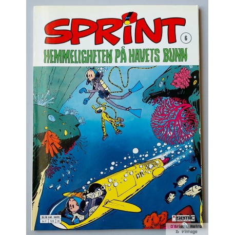 Sprint - Nr. 6 - Hemmeligheten på havets bunn - 3. opplag