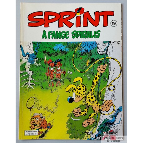 Sprint - Nr. 19 - Å fange Spiralis - 2. opplag
