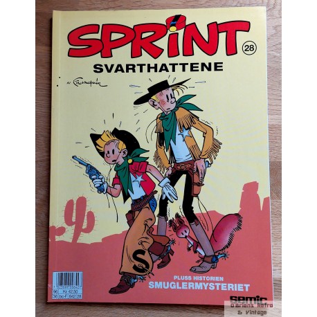 Sprint - Nr. 28 - Svarthattene - 2. opplag