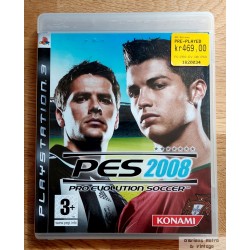 Playstation 3: PES 2008 - Pro Evolution Soccer (Konami)